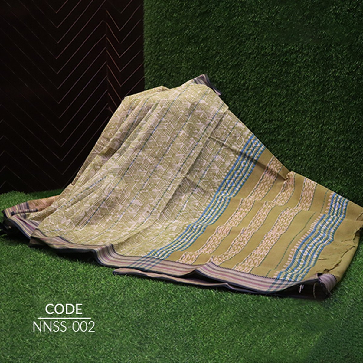 Natural dye silk saree NDSS002