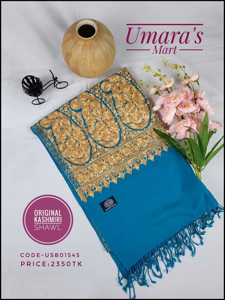 ladies shawl ke design