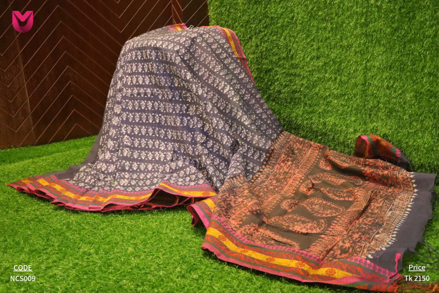 Natural Dye Pure Cotton NCS009