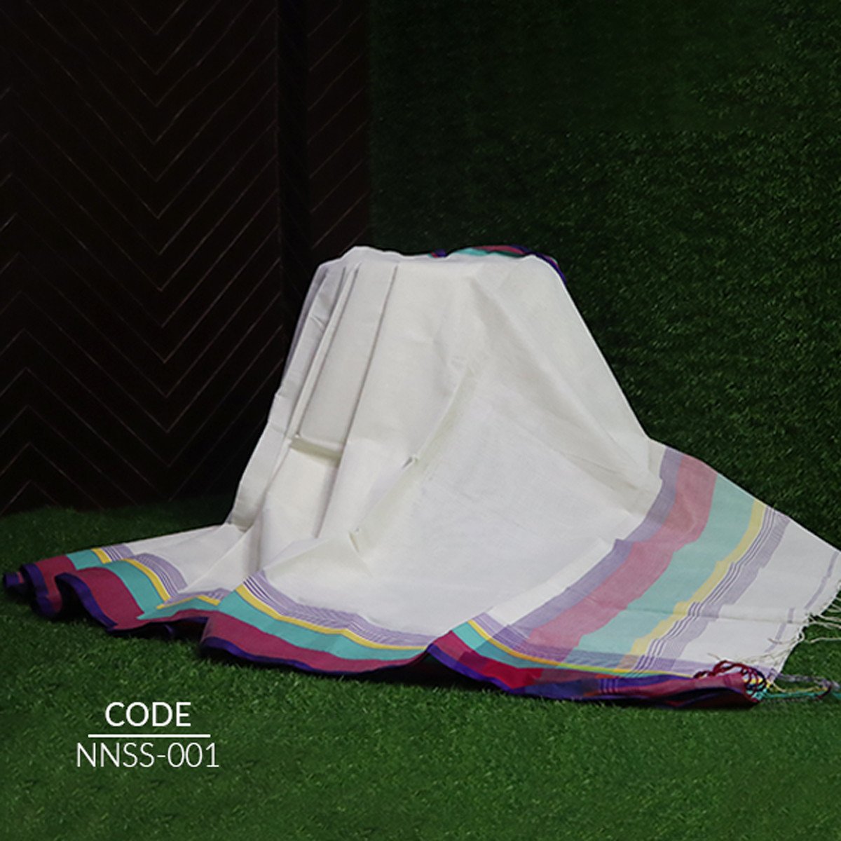 Natural dye silk saree NDSS001